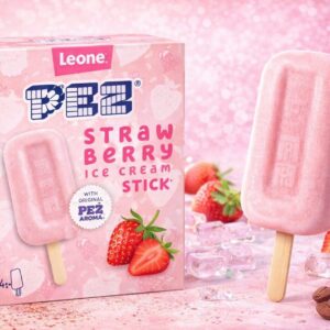 PEZ strawberry ice cream stick 4x60ml