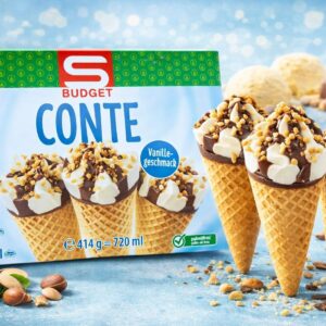 CONTE vanilla jäätis 9x110ml