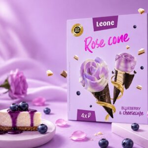 ROSE blueberry cheesecake jäätis 4x130ml