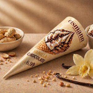 Eismann vanilla and chocolate 6x155ml